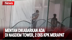 Menteri Pertanian Dikabarkan Tiba di Indonesia, Febri Diansyah dan Rasamala Aritonang Muncul di Nasdem Tower