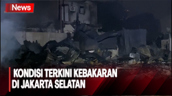 Kebakaran di Jakarta Selatan Padam, Begini Kondisinya Sekarang