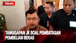 Pembelian Beras Dibatasi 10 Kg Per Hari, Begini Tanggapan JK