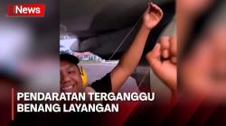 Viral! Benang Layangan Nyangkut di Baling-Baling Pesawat Bandara Iskandar