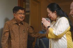 Silaturahmi Politik, Puan Temui Politisi Senior Partai Golkar Jusuf Kalla