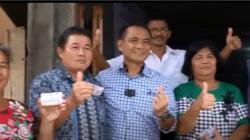 Bacaleg Partai Perindo Leader Dermawan Resmikan Posko Relawan di Nias Selatan