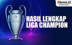 Infografis Hasil Lengkap Liga Champions 2023/2024 