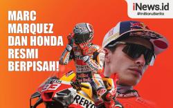 Infografis Marc Marquez dan Honda Resmi Berpisah!