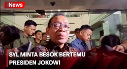 Ditawarkan Bertemu Jokowi, Mensesneg Sebut SYL Minta Bertemu Presiden Besok