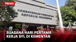 Usai Balik dari Eropa, Begini Suasana Kementan di Hari Pertama Kerja SYL