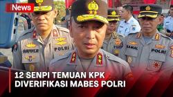 Mabes Polri Verifikasi 12 Pucuk Senjata Api Temuan di Rumah Mentan SYL