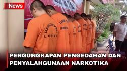 Delapan Tersangka Pengedaran dan Penyalahgunaan Narkotika di Lombok Barat Ditangkap Polisi