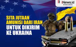 Infografis Amerika Serikat Kirim Jutaan Amunisi Hasil Sitaan dari Iran ke Ukraina