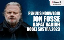 Infografis Penulis Norwegia Jon Fosse dapat Hadiah Nobel Sastra 2023 