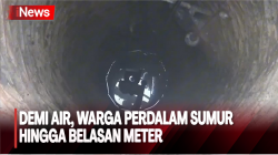  Warga Bertaruh Nyawa Perdalam Sumur, Kiris Air Bersih Kian Parah di Jambi