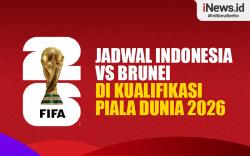 Infografis Jadwal Indonesia Vs Brunei di Kualifikasi Piala Dunia 2026