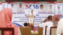 Pimpin Konsolidasi Kader Partai Perindo Se-Kaltara, HT: Satukan Persepsi<