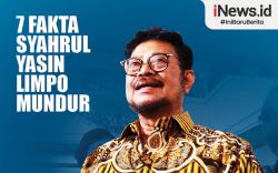 Infografis 7 Fakta Syahrul Yasin Limpo Mundur