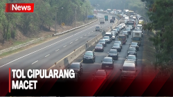 Arus Lalu Lintas Akhir Pekan, Tol Cipularang Terpantau Macet 5 Km