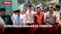 Kunjungan Ganjar ke Cirebon, Silaturahmi dengan Ulama hingga Dapat Dukungan Paguyuban Kades<
