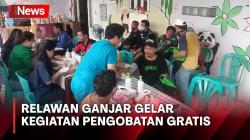 Relawan Ganjar Pranowo Gelar Pengobatan Gratis untuk 150 Ojol di Depok<