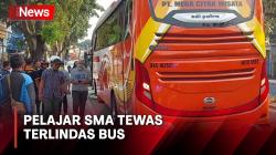 Pelajar SMA di Jaktim Tewas Terlindas Bus saat Berangkat Sekolah