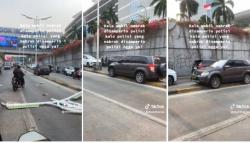 Viral Mobil Dinas Polisi Suzuki Grand Vitara Tak Penyok Usai Tabrak Tiang Lampu hingga Roboh