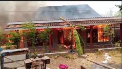 4 Rumah Warga di Blora Ludes Terbakar, Uang Puluhan Juta Rupiah Hangus