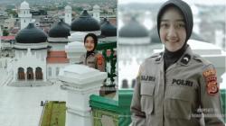 Viral Polwan Cantik Polda Aceh Hafal Alquran 30 Juz, Netizen: Sosok Inspiratif Serambi Mekkah<