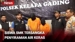 Empat Siswa SMK Ditetapkan sebagai Tersangka Penyiraman Air Keras