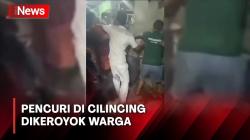 Kepergok saat Beraksi, Pencuri di Cilincing Dikeroyok Warga