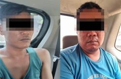 2 Pencuri Spesialis Ban Mobil Ditangkap di Way Kanan