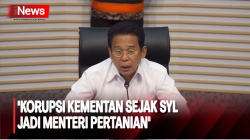 KPK: Korupsi di Kementerian Pertanian Berawal Sejak SYL menjadi Menteri Pertanian