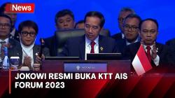 Buka KTT AIS Forum 2023 di Bali, Jokowi Ajak Kolaborasi Atasi Masalah Kelautan