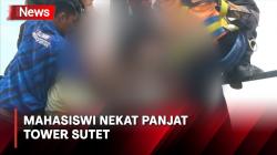 Mahasiswi Nekat Panjat Tower Sutet di Sleman, Evakuasi Berjalan Dramatis