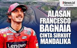 Infografis Alasan Francesco Bagnaia Cinta Sirkuit Mandalika