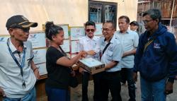 Korban Kebakaran Kebon Kosong Dapat Bantuan: Semoga Partai Perindo Semakin Maju