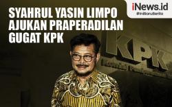 Infografis Syahrul Yasin Limpo Ajukan Praperadilan Gugat KPK