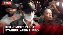 Dijemput Paksa, Eks Mentan Syahrul Yasin Limpo Tiba di KPK