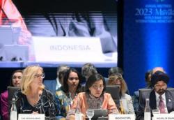 Sri Mulyani Pimpin Rapat Menkeu Sedunia di Maroko, Bahas Krisis Iklim 