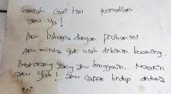 Mahasiswi Cantik Ditemukan Tewas di Kamar Kos Bulusan Tinggalkan Surat Wasiat, Ini Isinya