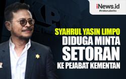 Infografis Syahrul Yasin Limpo Diduga Minta Setoran ke Pejabat Kementan