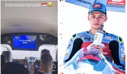 Viral Pembalap MotoGP Karokean Lagu Koplo di Mobil, Netizen Ngakak: Kok Jadi Ngelawak
