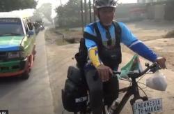 Kisah Kakek asal Tangerang Selatan Gowes Sepeda ke Mekkah demi Bisa Naik Haji<