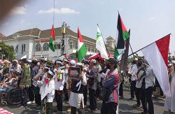 Gelar Aksi Damai, FUI DIY Desak Pemerintah Ambil Sikap Bela Palestina<