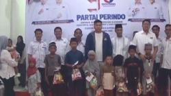 Berbagi dengan Anak Yatim di HUT ke-9 Partai Perindo, DPD Langkat: Wujud Rasa Syukur<
