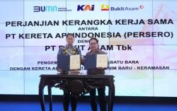 PTBA dan KAI Teken Kerja Sama, Targetkan Pengangkutan Batu Bara 35 Juta Ton