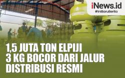 Infografis 1,5 Juta Ton Elpiji 3 Kg Bocor dari Jalur Distribusi Resmi