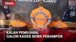 Kecewa Kalah Pemilihan, Calon Kades Sewa Perampok Kuras Harta Warganya di Lumajang