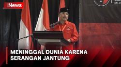 Kabar Duka, Ketua Fraksi PDIP DPRD DKI Jakarta Gembong Warsono Tutup Usia