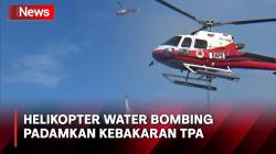 Kebakaran TPA Suwung Denpasar Meluas, Helikopter Water Bombing Dikerahkan<