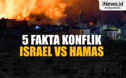 Infografis 5 Fakta Konflik Israel dan Hamas