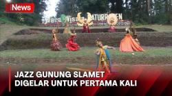 Pertama Kali Digelar, Jazz Gunung Slamet Kolaborasi dengan Kesenian Asli Banyumas Lengger