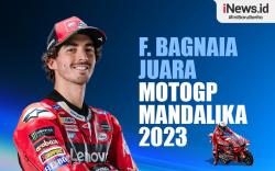 Infografis Hasil MotoGP Indonesia 2023, Francesco Bagnaia Juara!